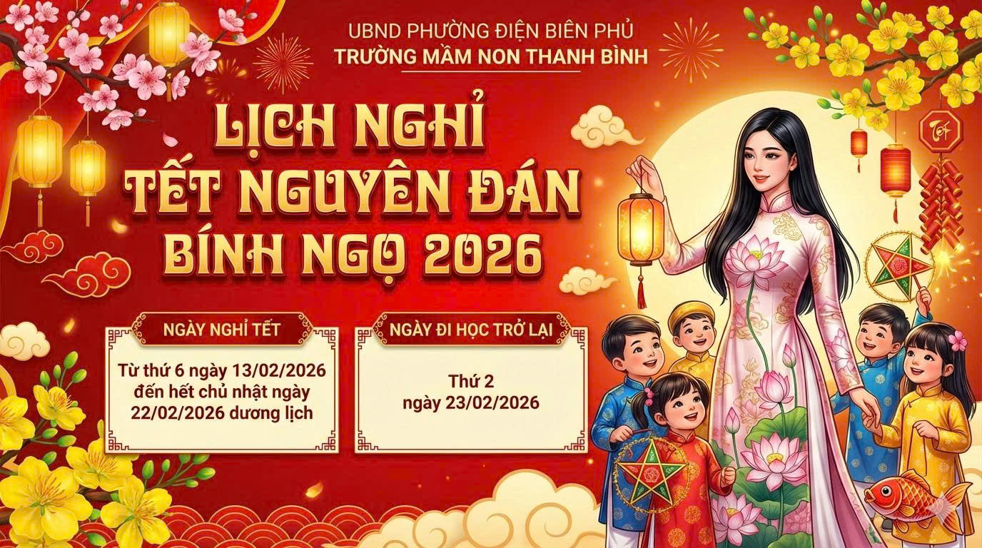 LỊCH NGHỈ TẾT NGUYÊN ĐÁN 2026